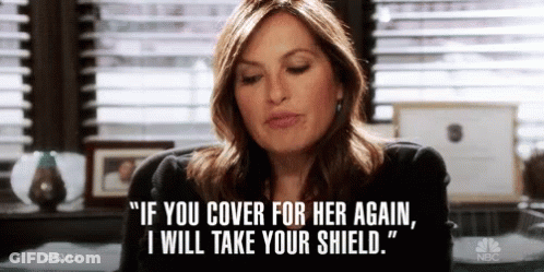 Woman If You Cover For Her I Take Shield GIF
