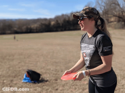 Woman In Arkansas T-Shirt GIF