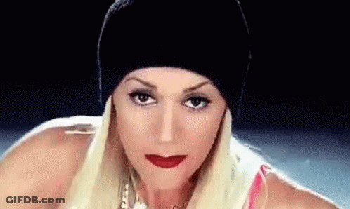 Woman In Black Beanie Close Up GIF