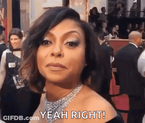 Woman In Black Dress And Diamond Necklace On Red Carpet GIF