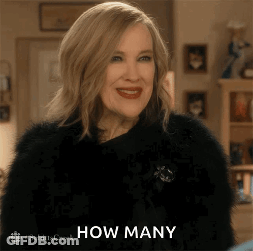 Woman In Black Fur Coat Smiling GIF
