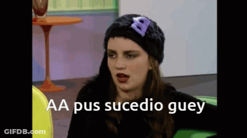 Woman In Black Hat Saying Aa Pus Sucedion Guey GIF