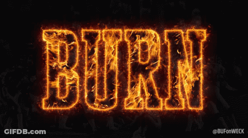 Woman In Black Jacket Says We Burn It All Down If We Have To GIF