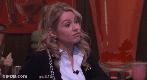 Woman In Black Jacket With Pearl Sleeves GIF