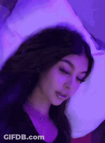 Woman In Black Leather Jacket Making Funny Face GIF