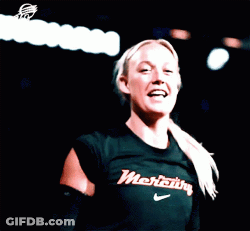 Woman In Black Mercury Shirt GIF