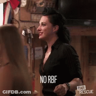 Woman In Black Shirt Dancing No RBF GIF