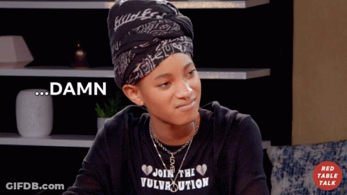 Woman In Black Shirt Join The Vulvruction GIF
