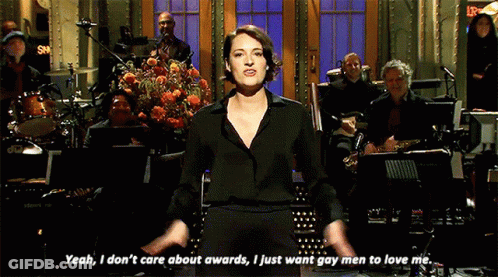 Woman In Black Shirt Saying Yeah To Orchestra GIF
