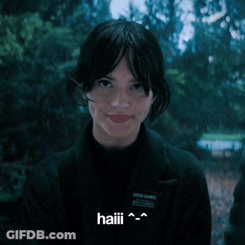 Woman In Black Shirt Smiling Sister Barnes GIF