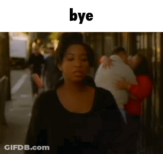 Woman In Black Shirt Walking Bye GIF