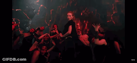 Woman In Black Sweater Saying I Have Nothing Left GIF