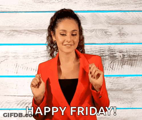 Woman In Black Sweater With Virginia Tech Text GIF