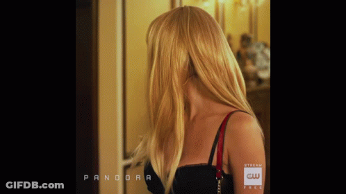 Woman In Black Top Pandora Ad GIF