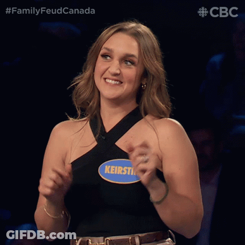 Woman In Black Top Saying Come On GIF