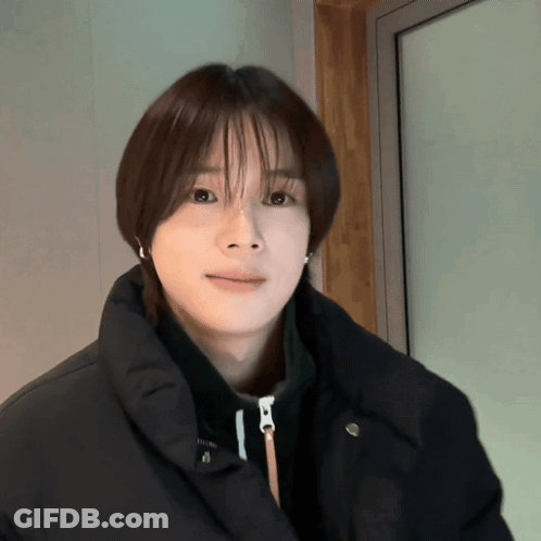 Woman In Black Zipper Jacket GIF