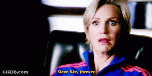Woman In Blue And Red Adidas Jacket Saying Since Like Forever GIF