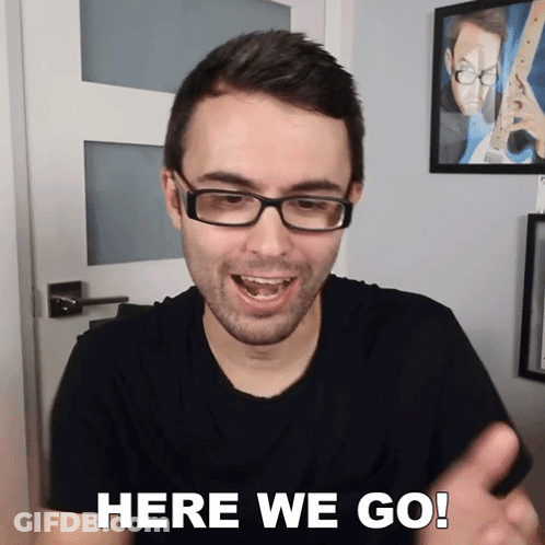 Woman In Blue Asks Is It Hot Here GIF