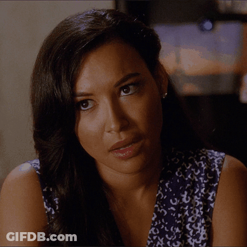 Woman In Blue Dress Close Up GIF