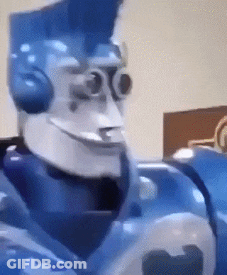 Woman In Blue Dress Saying Hi Honey Im Home GIF