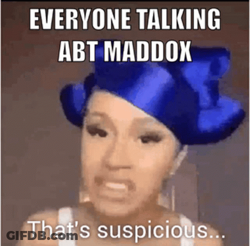 Woman In Blue Hat Making Funny Face GIF