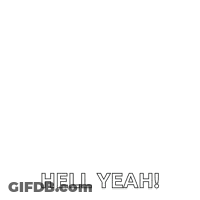 Woman In Blue Shirt Flexing Muscles Hell Yeah GIF