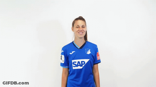 Woman In Blue Shirt Saying Sap GIF
