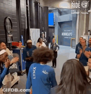 Woman In Blue Shirt That's My Jaaaam GIF