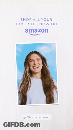 Woman In Blue Sweater Holding Bouquet Flowers Amazon GIF