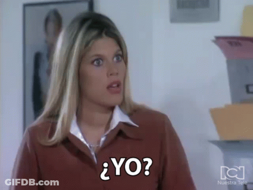 Woman In Brown Jacket Says Yo GIF