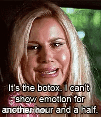Woman In Car It's Botox I Can't GIF