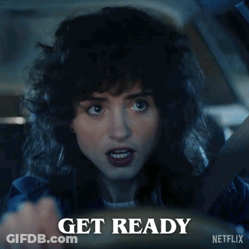 Woman In Car Saying Get Ready Netflix Ad GIF
