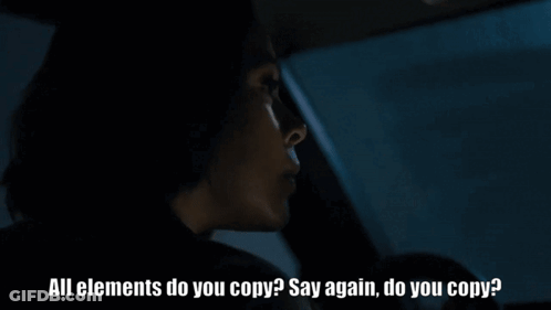 Woman In Car Says All Elements Do You Copy GIF