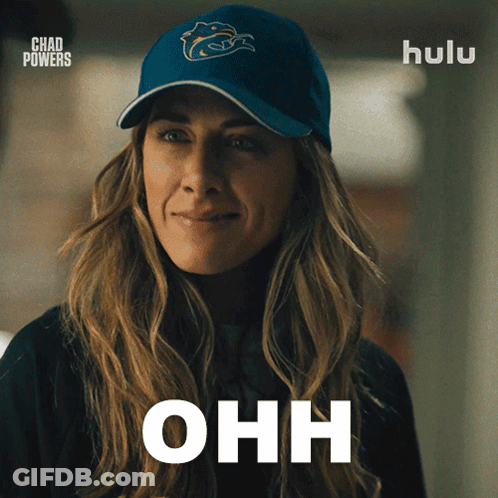 Woman In Chad Powers Hat Smiling GIF