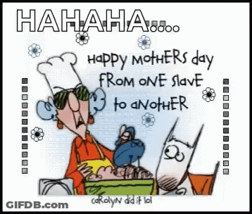 Woman In Chef Hat And Apron Holding Baby GIF