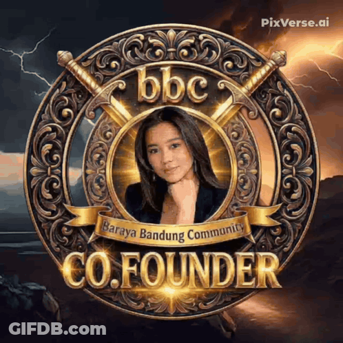 Woman In Circle Saying Co Founder GIF
