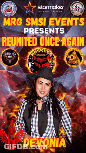 Woman In Cowboy Hat Devonia Poster GIF
