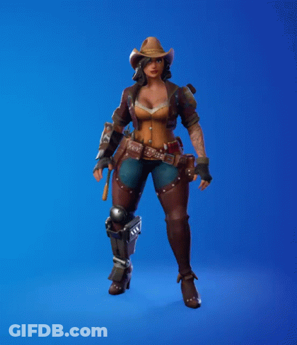 Woman In Cowboy Hat Giving Thumbs Up GIF