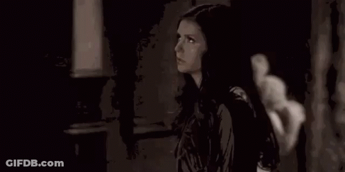 Woman In Dark Room Don't You Ever Stop Crying GIF