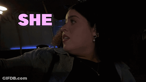 Woman In Dark Room She GIF