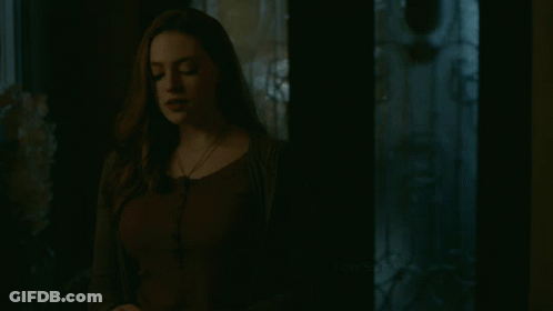 Woman In Dark Room With Tony Solomons GIF