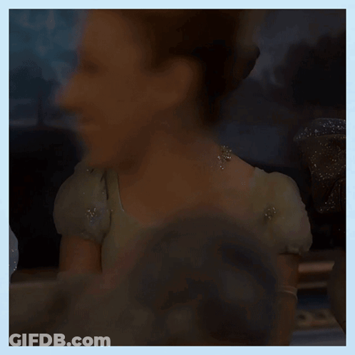 Woman In Dress Saying Oh Finally GIF
