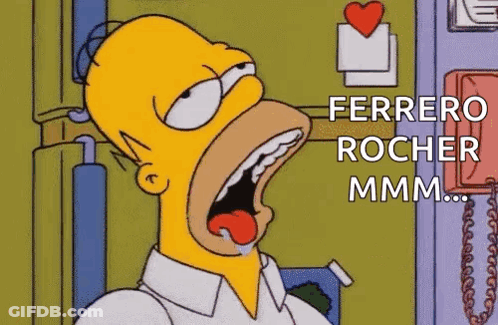 Woman In Front Of Logo Saying You Rock GIF