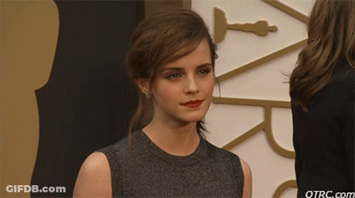 Woman In Front Of Otbc.com Sign GIF