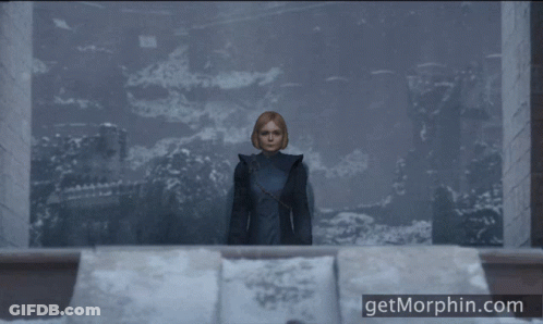 Woman In Front Of Window Getmorphin.com GIF
