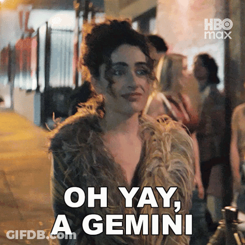 Woman In Fur Coat Saying Oh Yay Gemini GIF