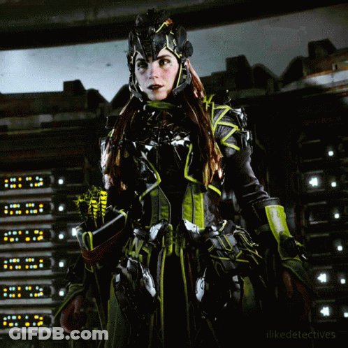 Woman In Futuristic Outfit Ilikedetectives GIF