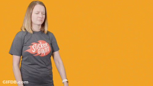 Woman In Giant T-Shirt Says This Meeting Could Have Been An Email GIF