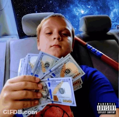 Woman In Glasses And Striped Shirt Saying Bossman GIF