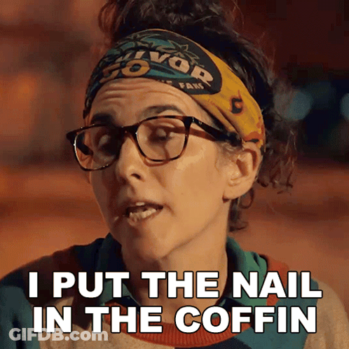 Woman In Glasses And Survivor Headband GIF
